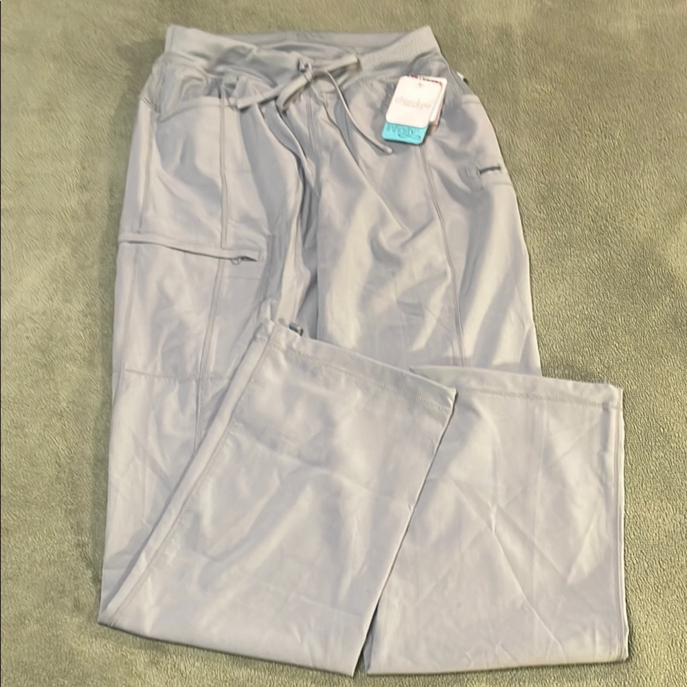 Cherokee Women’s Scrub Pants - NWT 
Small TALL Gray Infinity ♾️ Style Drawstring
